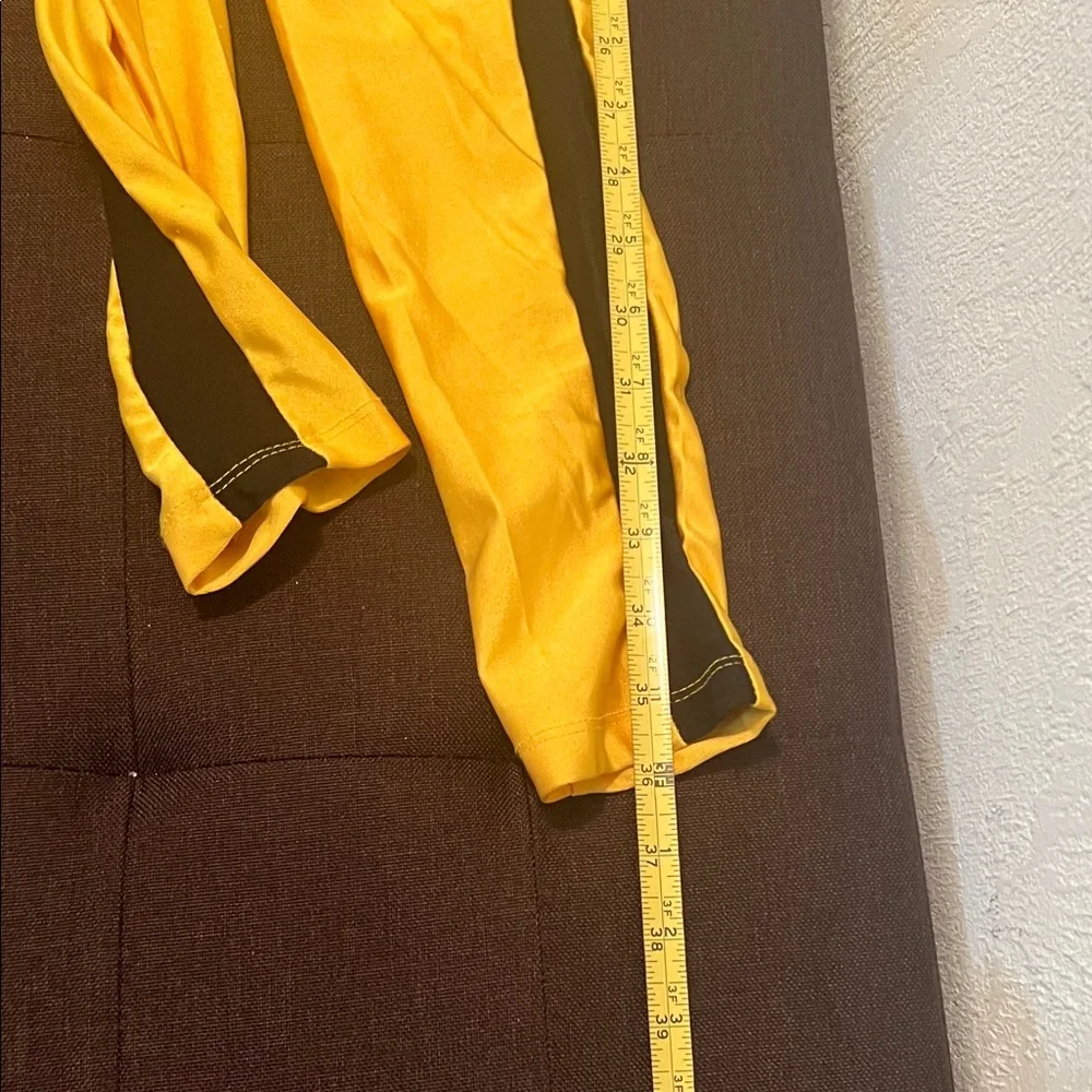 #1659** Yellow "Kill Bill" Track Suit Jacket and Pants - Picture 8 of 13